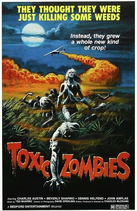 Framed Print : TOXIC ZOMBIES, (aka BLOODEATERS), US poster, 1980. Parker National Distributing / courtesy Everett Collection