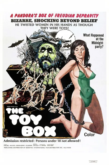 Framed Print : THE TOY BOX, US poster, 1971 Framed Print : THE TOY BOX, US poster, 1971