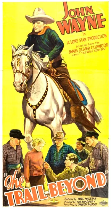 Framed Print : THE TRAIL BEYOND, top: John Wayne, bottom second from left: Verna Hillie, 1934
