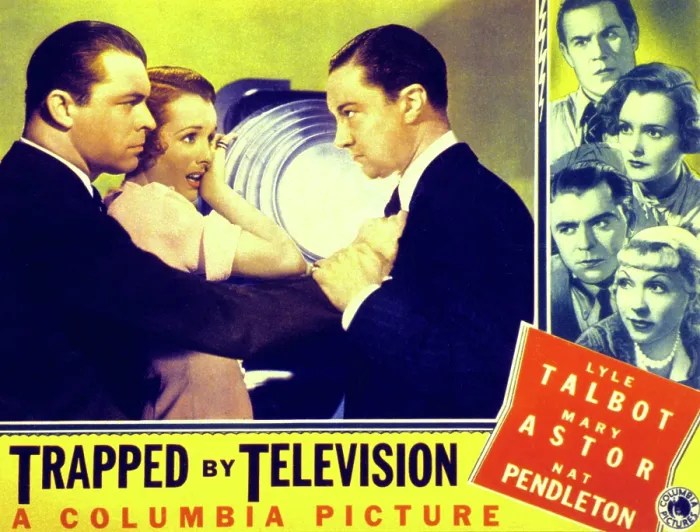 Framed Print : TRAPPED BY TELEVISION, Lyle Talbot, Mary Astor, 1936 Framed Print : TRAPPED BY TELEVISION, Lyle Talbot, Mary Astor, 1936