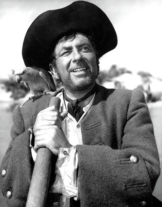 Framed Print : TREASURE ISLAND, Robert Newton, 1950