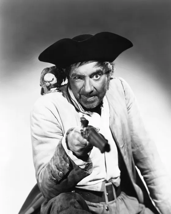 Framed Print : TREASURE ISLAND, Robert Newton, 1950