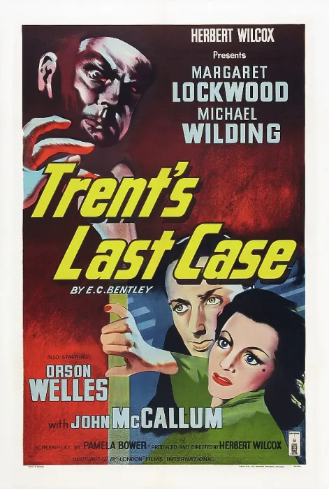 Framed Print : TRENT'S LAST CASE, from top: Orson Welles, Michael Wilding on British poster art, 1952 Framed Print : TRENT'S LAST CASE, from top: Orson Welles, Michael Wilding on British poster art, 1952