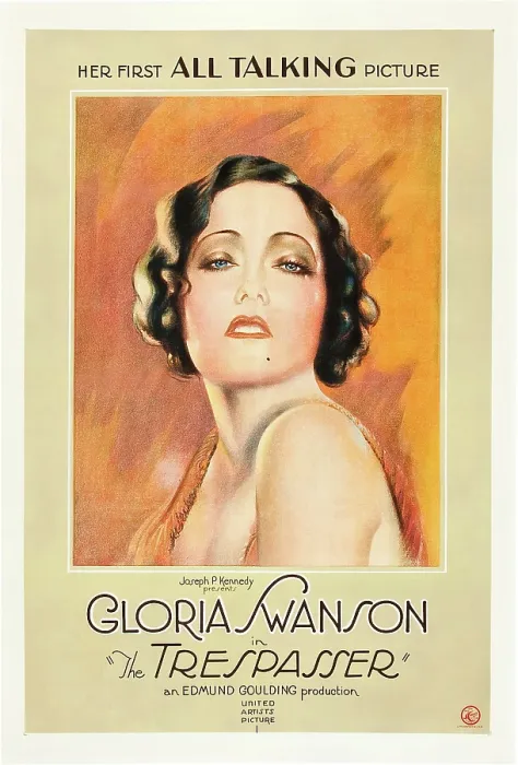 Framed Print : THE TRESPASSER, Gloria Swanson, 1929