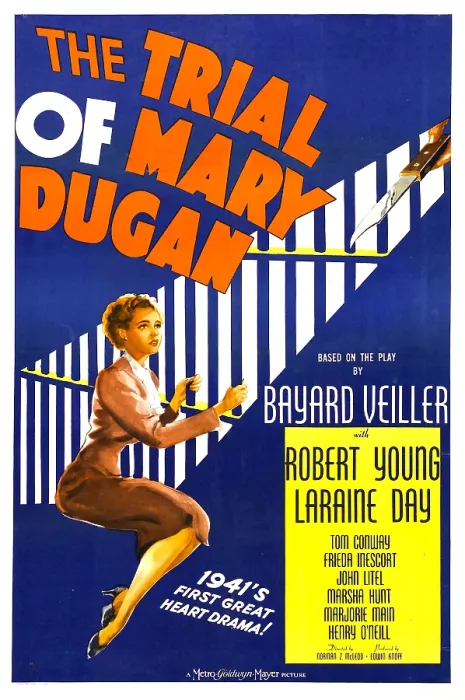 Framed Print : THE TRIAL OF MARY DUGAN, US poster, Laraine Day, 1941 Framed Print : THE TRIAL OF MARY DUGAN, US poster, Laraine Day, 1941