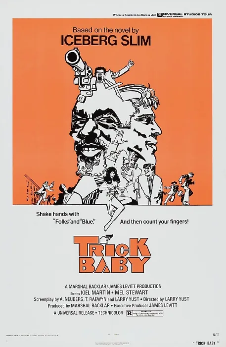 Framed Print : TRICK BABY, US poster, 1973 Framed Print : TRICK BABY, US poster, 1973