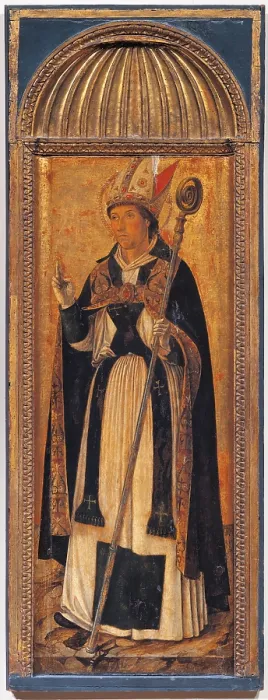 Framed Print : Triptych of the Virgin, by Giovanni Bellini, workshop of Jacopo Bellini, 1460 - 1464, 15th Century, panel, cm 60 x 166 - Italy, Veneto, Venice, Accademia Art Galleries. SOPRA A N Framed Print : Triptych of the Virgin, by Giovanni Bellini, workshop of Jacopo Bellini, 1460 - 1464, 15th Century, panel, cm 60 x 166 - Italy, Veneto, Venice, Accademia Art Galleries. SOPRA A N