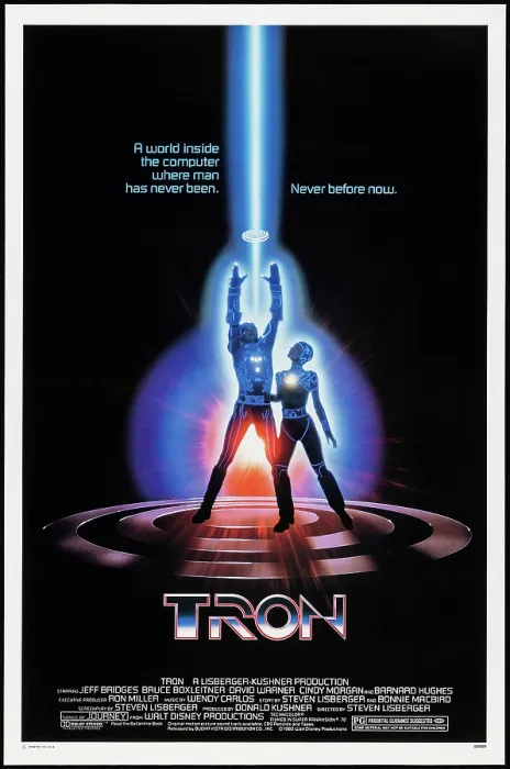 Framed Print : TRON, 1982 Framed Print : TRON, 1982