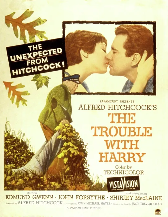 Framed Print : THE TROUBLE WITH HARRY, Shirley MacLaine, John Forsythe, 1955 Framed Print : THE TROUBLE WITH HARRY, Shirley MacLaine, John Forsythe, 1955