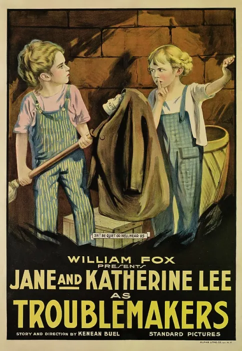 Framed Print : TROUBLEMAKERS, Jane Lee, Katherine Lee, 1917