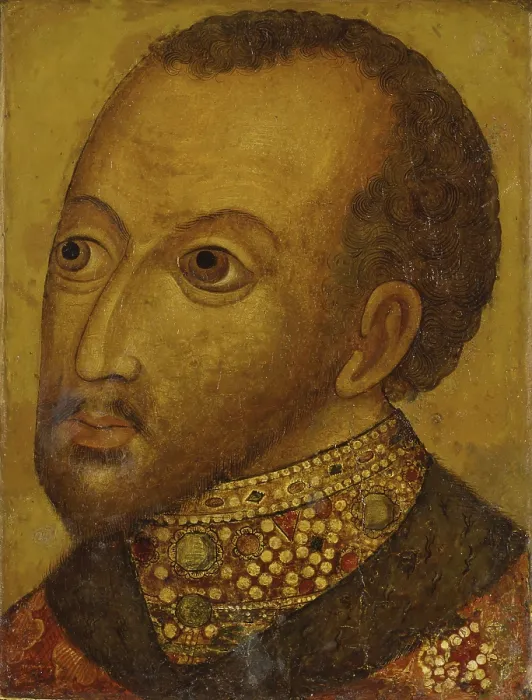 Framed Print : The Tsar Fedor Ioannovic, by unknown artist, 1650-1699, 17th Century, tempera on panel - Russia, Moscow, Gosudarstvennyj Istoriceskij Muzej (State Historical Museum) Framed Print : The Tsar Fedor Ioannovic, by unknown artist, 1650-1699, 17th Century, tempera on panel - Russia, Moscow, Gosudarstvennyj Istoriceskij Muzej (State Historical Museum)