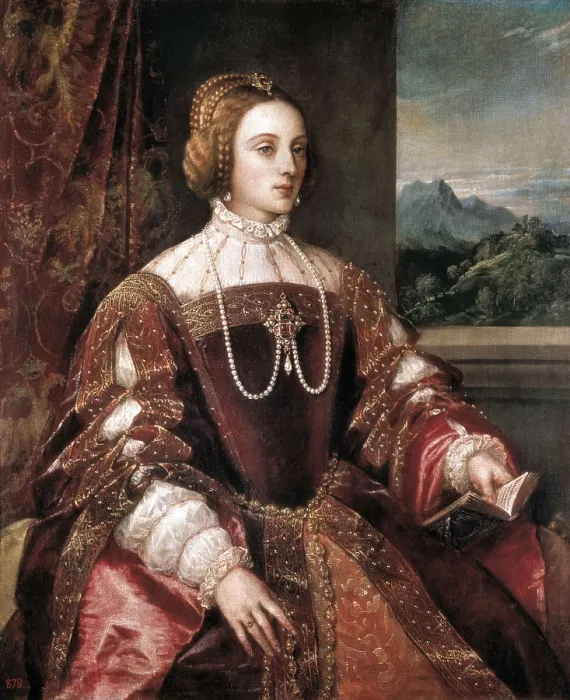 Framed Print : TTITIA, Tiziano Vecello, also called (1490-1576). Portrait of the Empress Isabella of Portugal. 1548. Renaissance art. Cinquecento. Oil on canvas. SPAIN. Madrid. Prado Museum Framed Print : TTITIA, Tiziano Vecello, also called (1490-1576). Portrait of the Empress Isabella of Portugal. 1548. Renaissance art. Cinquecento. Oil on canvas. SPAIN. Madrid. Prado Museum