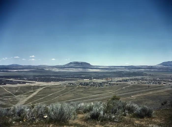 Framed Print : Tule Lake Relocation Center, at Newell