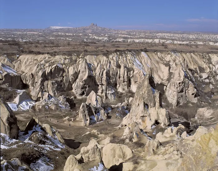 Framed Print : TURKEY. CENTRAL ANATOLIA. NEVSEHIR. Greme National Park. Rock formations known as 'Fairy Chimneys'. AISA / Everett Collection**US SALES ONLY** Framed Print : TURKEY. CENTRAL ANATOLIA. NEVSEHIR. Greme National Park. Rock formations known as 'Fairy Chimneys'. AISA / Everett Collection**US SALES ONLY**