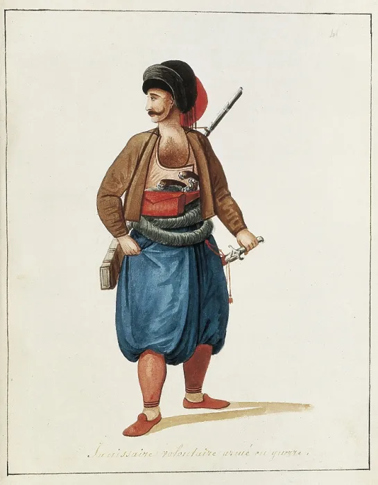 Framed Print : Turkish janissary. - Iberfoto / Everett Collection (382505)**US SALES ONLY** Framed Print : Turkish janissary. - Iberfoto / Everett Collection (382505)**US SALES ONLY**