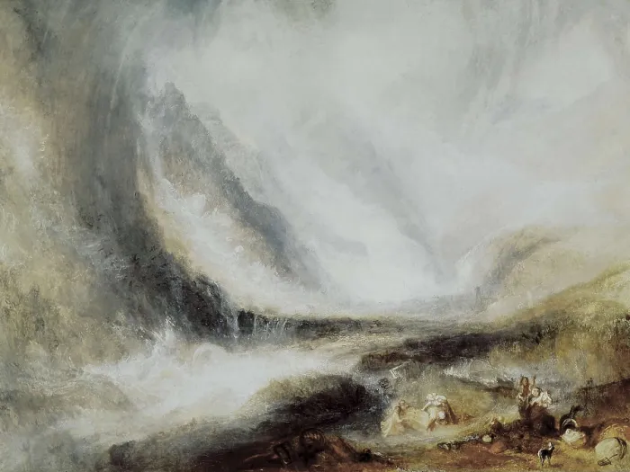 Framed Print : TURNER, Joseph Mallord William (1775-1851). Snowstorm and avalanche in Val d'Aosta. Romanticism. Oil on canvas. UNITED STATES OF AMERICA. Chicago. Art Institute of Chicago Framed Print : TURNER, Joseph Mallord William (1775-1851). Snowstorm and avalanche in Val d'Aosta. Romanticism. Oil on canvas. UNITED STATES OF AMERICA. Chicago. Art Institute of Chicago