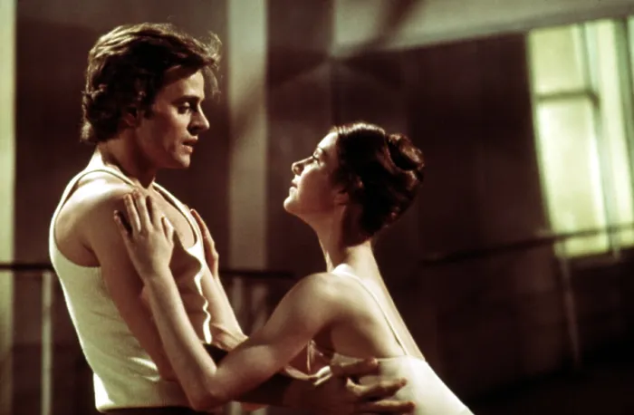 Framed Print : TURNING POINT, Mikhail Baryshnikov, Leslie Browne, 1977. TM and Copyright 20th Century Fox Film Corp. All rights reserved. Courtesy: Everett Collection