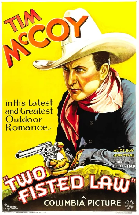Framed Print : TWO-FISTED LAW, Tim McCoy, 1932 Framed Print : TWO-FISTED LAW, Tim McCoy, 1932