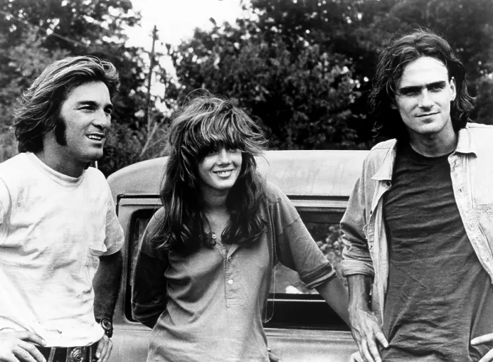 Framed Print : TWO-LANE BLACKTOP, Dennis Wilson, Laurie Bird, James Taylor, 1971
