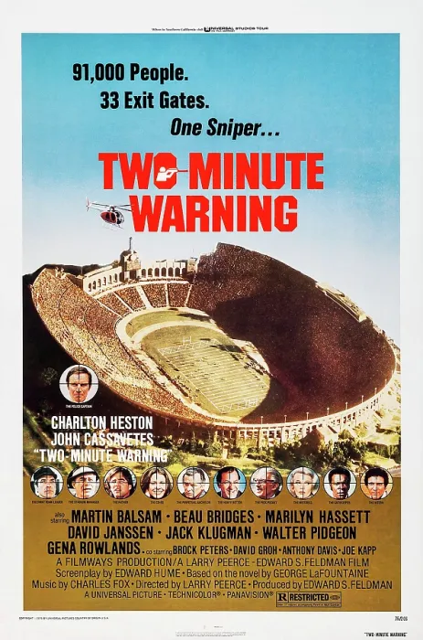 Framed Print : TWO-MINUTE WARNING, top: Charlton Heston, bottom from left: John Cassavetes, Martin Balsam, Beau Bridges, Marilyn Hassett, David Janssen, Jack Klugman, Walter Pidgeon Framed Print : TWO-MINUTE WARNING, top: Charlton Heston, bottom from left: John Cassavetes, Martin Balsam, Beau Bridges, Marilyn Hassett, David Janssen, Jack Klugman, Walter Pidgeon