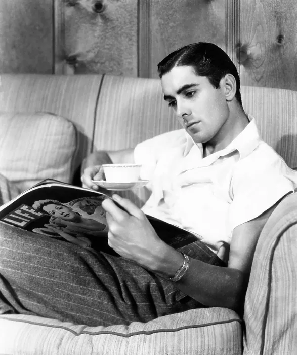 Framed Print : Tyrone Power, ca. early 1940s