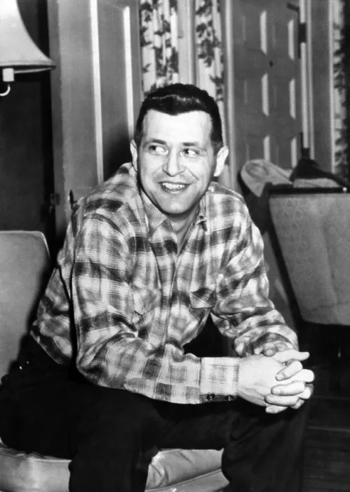 Framed Print : U-2 Spy Plane pilot Francis Gary Powers three hours after his release from captivity in USSR