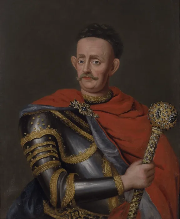 Framed Print : Ukrainian Hetman, Ivan Stepanovitj Mazepa, 1639-1709, by unknown artist, oil painting