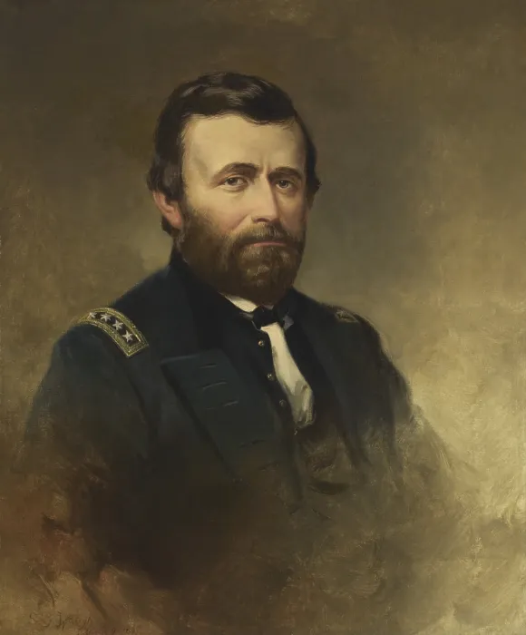 Framed Print : Ulysses Grant, 18th President of the United States, held office from 1869-1877