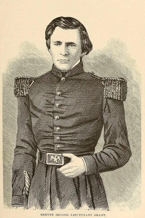 Framed Print : Ulysses Grant in a Lieutenants uniform, c. 1843-45, after his graduation from West Point (BSLOC_2018_10_10)