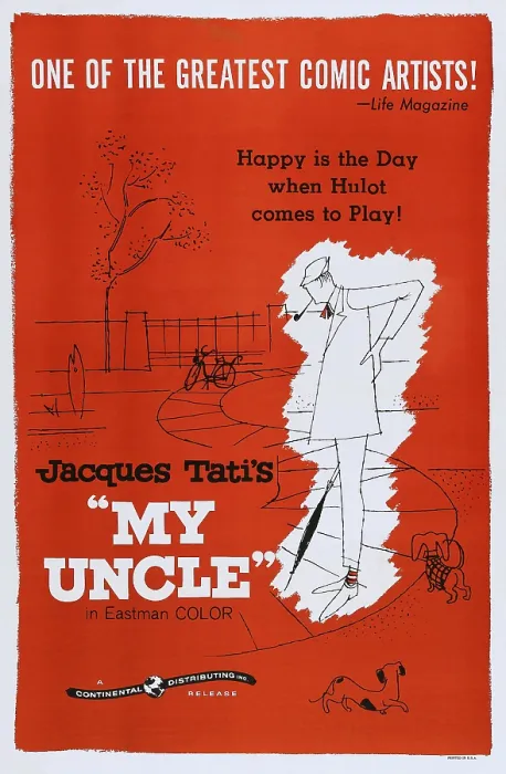Framed Print : MY UNCLE, (aka MON ONCLE), poster art, 1958 Framed Print : MY UNCLE, (aka MON ONCLE), poster art, 1958
