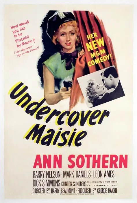 Framed Print : UNDERCOVER MAISIE, Ann Sothern, 1947