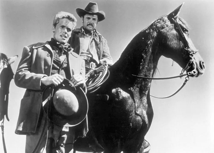 Framed Print : THE UNFORGIVEN, Doug McClure, Audie Murphy, 1960