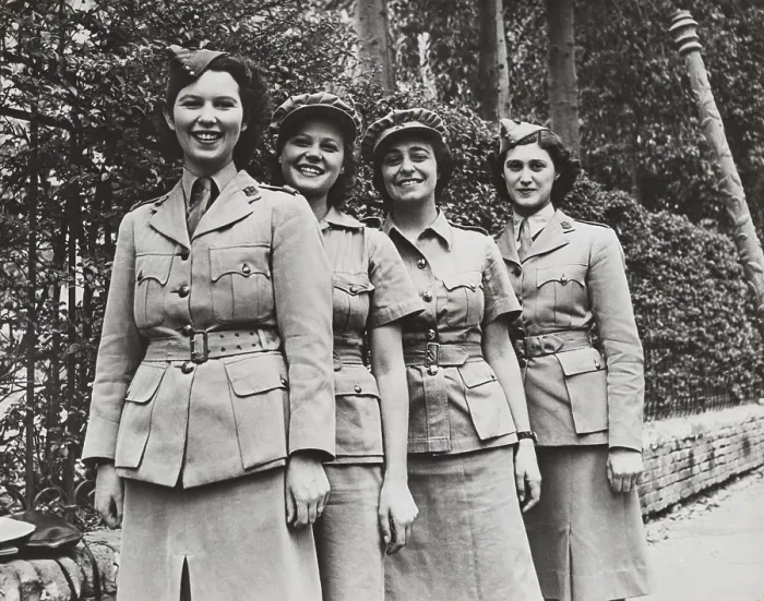 Framed Print : Uniformed women of the British military services during World War 2 Framed Print : Uniformed women of the British military services during World War 2