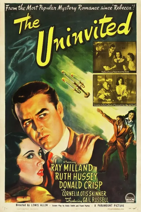 Framed Print : THE UNINVITED, Gail Russell, Ray Milland, 1994 Framed Print : THE UNINVITED, Gail Russell, Ray Milland, 1994