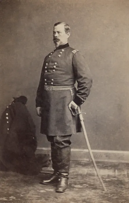 Framed Print : Union General Irvin McDowell was the commander of Union Forces in the First Battle of Bull Run, July 21, 1861