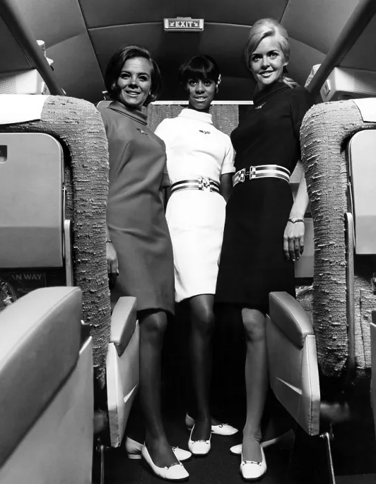 Framed Print : United Air Lines stewardesses in 1967.. Courtesy: CSU Archives / Everett Collection Framed Print : United Air Lines stewardesses in 1967.. Courtesy: CSU Archives / Everett Collection