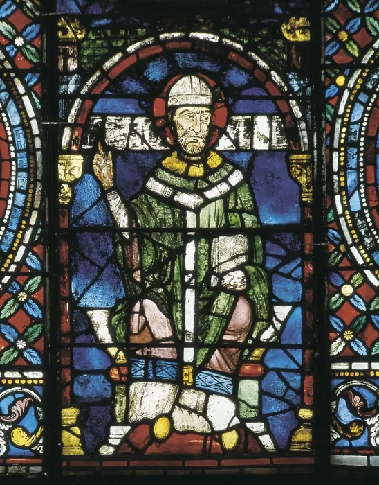 Framed Print : UNITED KINGDOM. ENGLAND. Canterbury. Cathedral. Portrait of St. Thomas Becket