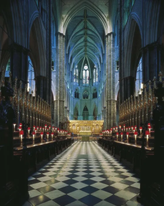 Framed Print : UNITED KINGDOM. ENGLAND. GREATER LONDON. London. Westminster Abbey. Choir. AISA / Everett Collection**US SALES ONLY**