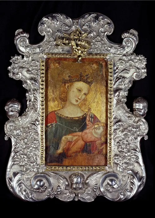 Framed Print : Unknown artist, Madonna and Child, 14th Century, Italy, Emilia Romagna, Cathedral (366753) Everett CollectionMondadori Portfolio**US SALES ONLY**