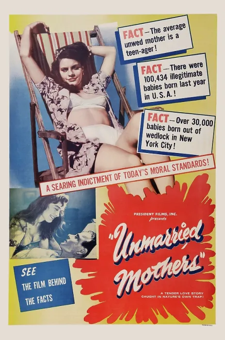 Framed Print : UNMARRIED MOTHERS, (aka, OGIFT FADER SOKES), US poster art, 1953