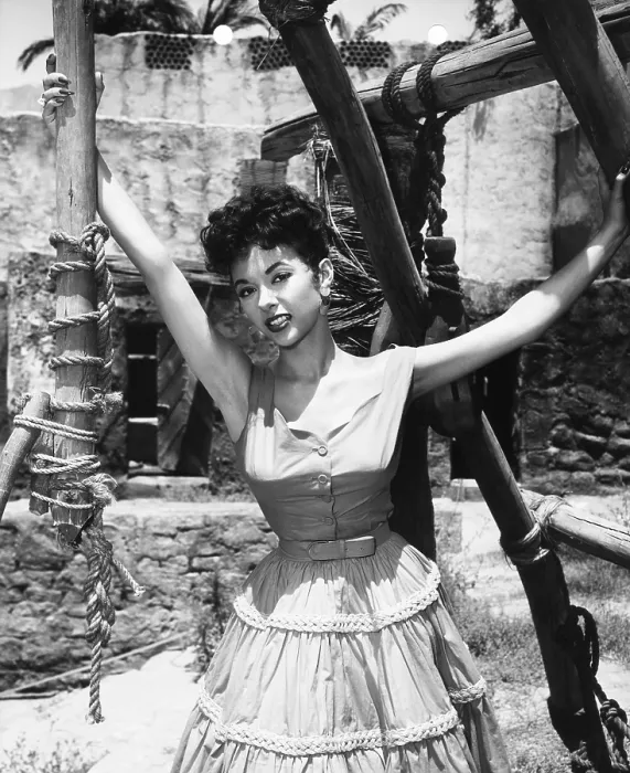 Framed Print : UNTAMED, Rita Moreno, 1955. TM & copyright 20th Century Fox Film Corp. All rights reserved / courtesy Everett Collection