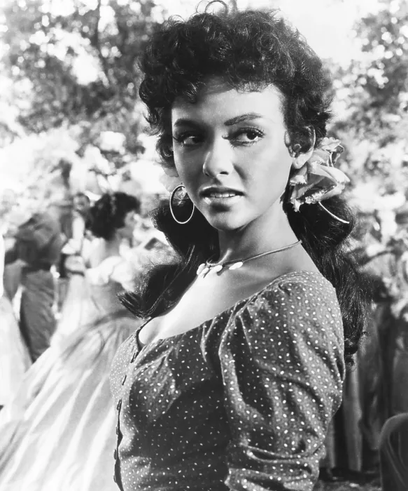 Framed Print : UNTAMED, Rita Moreno, 1955. TM & copyright 20th Century Fox Film Corp. All rights reserved / courtesy Everett Collection