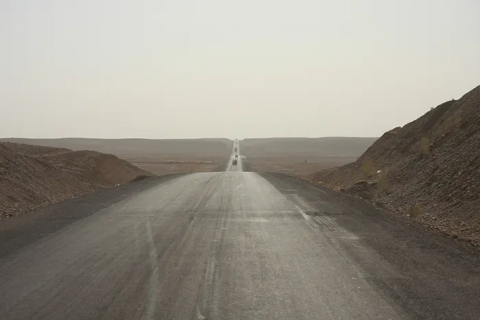 Framed Print : U.S. Marines use Route 1 to reach the forward operating base at Now Zad Afghanistan Oct. 25 2008. Photo by:Everett Collection(BSLOC_2011_6_48)