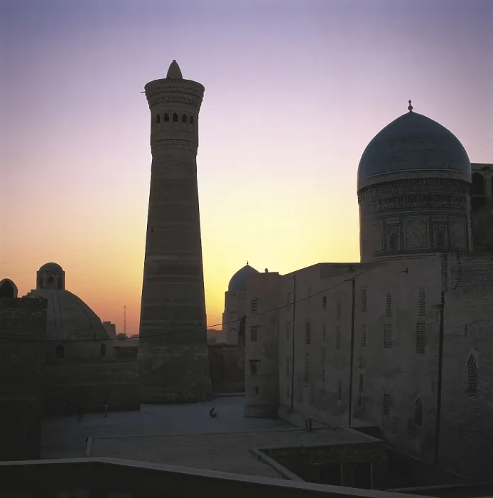 Framed Print : UZBEKISTAN. BUKHARA. Bukhara. Minaret and Kalyan Mosque. AISA / Everett Collection**US SALES ONLY**