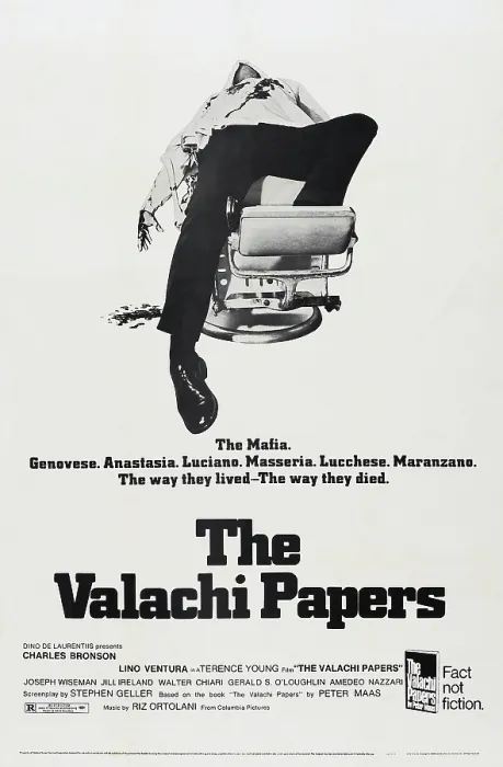 Framed Print : THE VALACHI PAPERS, US poster art, 1972