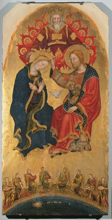 Framed Print : Valle Romita Polyptych, by Gentile di Niccol known as Gentile da Fabriano, 1405 - 1410 about, 15th Century, tempera and gold on wood