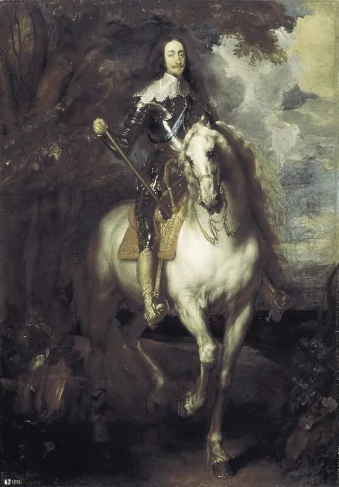 Framed Print : VAN DYCK, pupil of Anton (17th century). Charles I on horseback. 1635. Flemish art. Oil on canvas. SPAIN. Madrid. Prado Museum. AISA / Everett Collection**US SALES ONLY** Framed Print : VAN DYCK, pupil of Anton (17th century). Charles I on horseback. 1635. Flemish art. Oil on canvas. SPAIN. Madrid. Prado Museum. AISA / Everett Collection**US SALES ONLY**