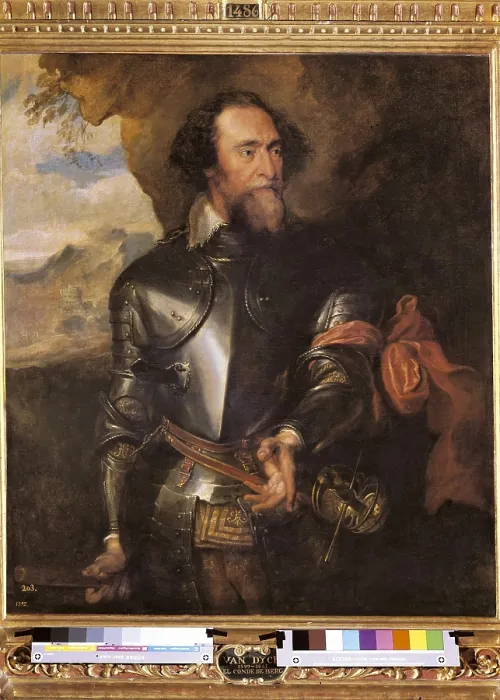 Framed Print : VAN DYCK, Sir Anthony (1599-1641). The Count Hendrick van den Bergh. 1629 - 1632. Flemish art. Oil on canvas. SPAIN. Madrid. Prado Museum. AISA / Everett Collection**US SALES ONLY**