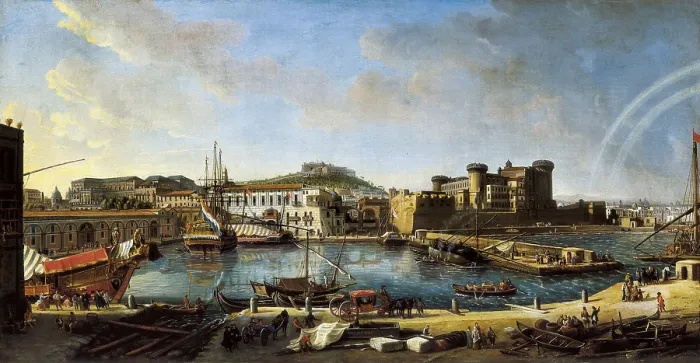 Framed Print : VAN WITTEL, Gaspar (1653-1736). View of The Arsenal, or dockyard, at Naples in 1703. 1711. Baroque art. Oil on canvas. ITALY. Turin. Galleria Sabauda (Sabauda Gallery) Framed Print : VAN WITTEL, Gaspar (1653-1736). View of The Arsenal, or dockyard, at Naples in 1703. 1711. Baroque art. Oil on canvas. ITALY. Turin. Galleria Sabauda (Sabauda Gallery)