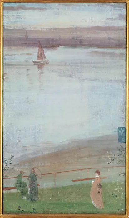 Framed Print : Variations in Violet and Green, by Whistler James Abbott McNeil, 1871, 19th Century, oil on canvas, cm 61 x 35, 5 - France, Ile de France, Paris, Muse dOrsay. All Framed Print : Variations in Violet and Green, by Whistler James Abbott McNeil, 1871, 19th Century, oil on canvas, cm 61 x 35, 5 - France, Ile de France, Paris, Muse dOrsay. All
